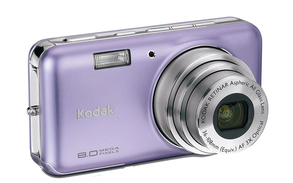 Kodak Easyshare V803 8 MP Digital Camera with 3xOptical Zoom (Pink Rose)