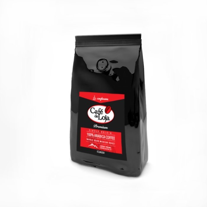 Medium / Dark Roast AWARD WINNER (2.2 lbs) Whole Bean Arabica Coffee -Caf&eacute; de Loja Premium&ndash; Roasted with Best... N9