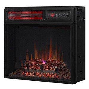ClassicFlame 18-In SpectraFire Infrared Electric Fireplace Insert - 18II033FGL