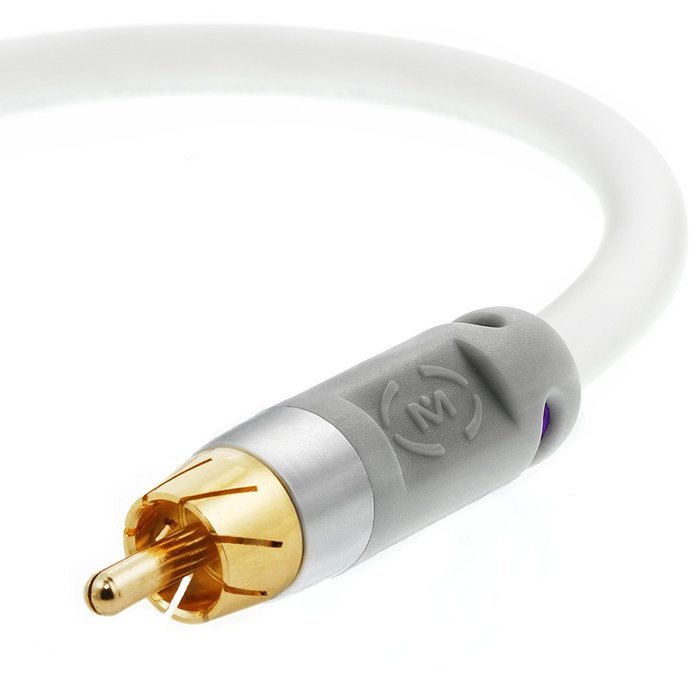 Mediabridge ULTRA Series Subwoofer Cable (8 Feet) - Dual Shielded with Gold Plated RCA to RCA Connectors - White...