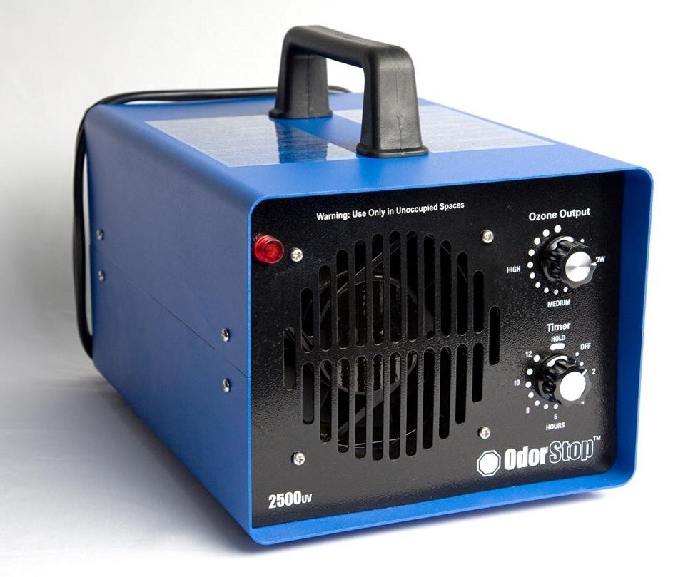 OdorStop 2500UV Professional Ozone Generator w/ 2 ozone Plates & UV Feature N2