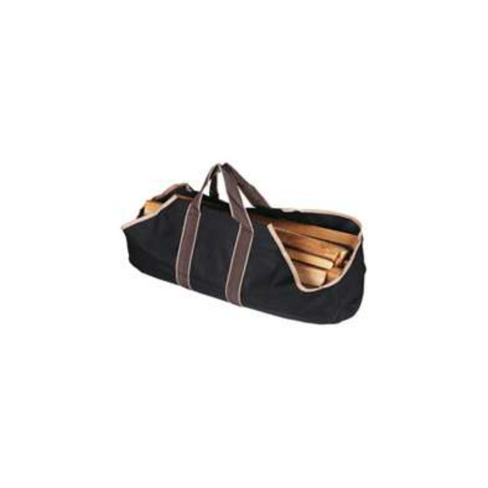 HOMEBASIX CPB00010BK3L Wood Carrying Bag, 36.5 by 18-Inch