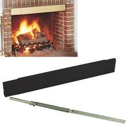 Hy-C FSG-BLK Fireplace SmokeGuard - Black