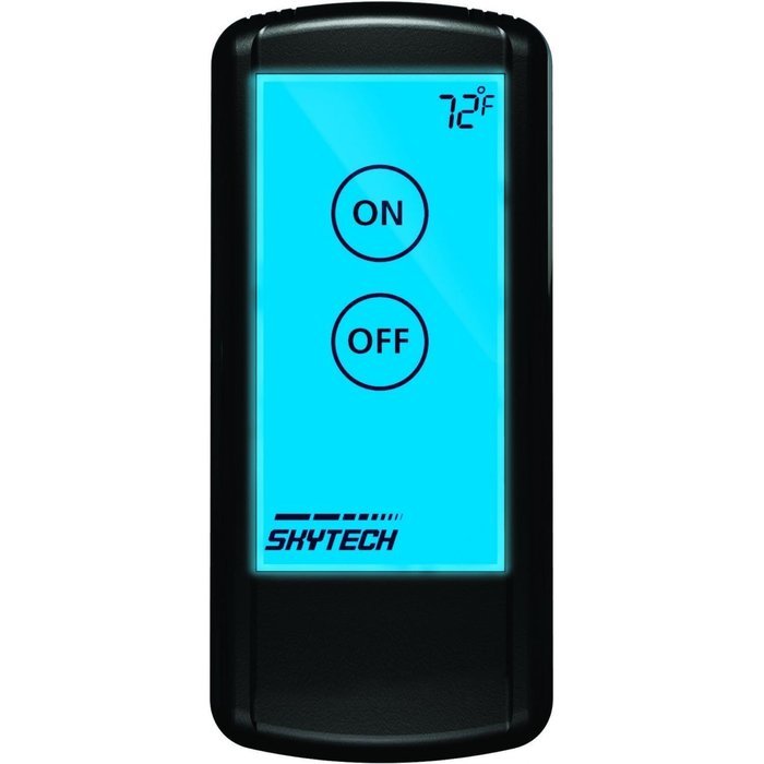 Skytech SKY-5001 Backlit LCD Touch Screen Fireplace Remote Control On/Off