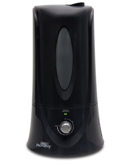 Air Innovations MH-408-BLK Smart Mist Ultrasonic Humidifier, Black