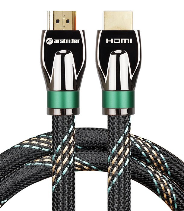 FARSTRIDER HDMI Cable 2.0 Ultra High Speed 3 Feet (1 Meters), Supports Ethernet, 3D, 2160P, 4k, 24AWG, CL3, 25K...