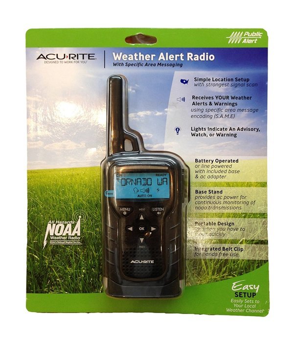 Acurite Portable Weather Alert Radio N2