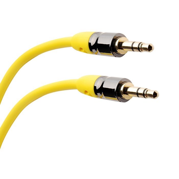 PlugLug - 4FT 3.5mm Male to Female Premium Auxiliary Audio Cable for Headphones, iPods, iPhones, iPads, Home /... N5