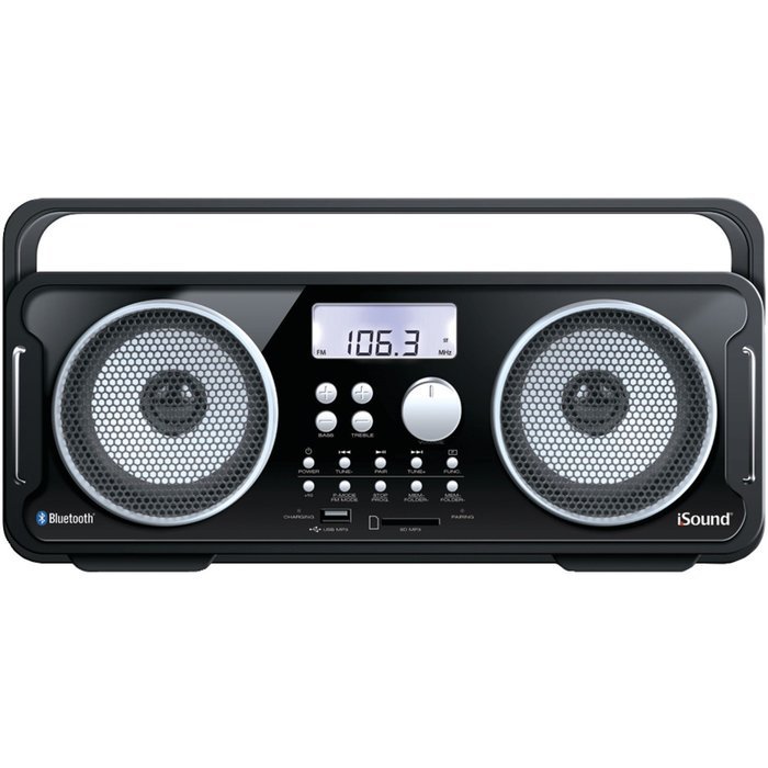 iSound BT-4000 Wireless Boombox (red) N6