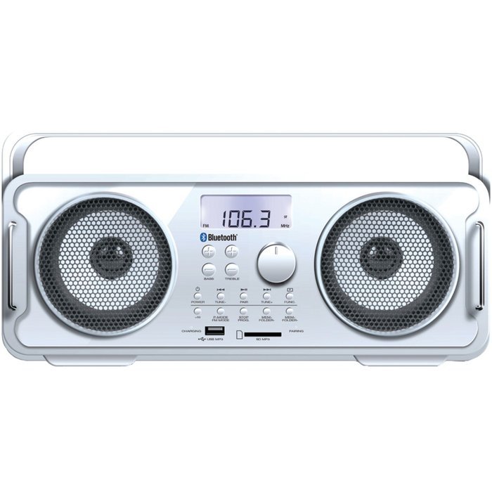 iSound BT-4000 Wireless Boombox (red) N7