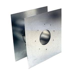 Z-Flex Z-Vent 4 Wall Thimble WIDE Stainless Steel Vent (2SVSWTEF04) by Z-Vent