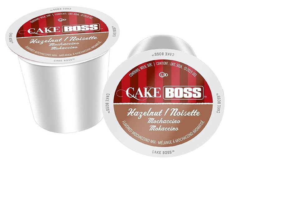 Cake Boss NEW! "Hazelnut Mochaccino" (24) Count Single Serve Flavored Coffee K Cups Keurig 2.0 Compatible. N2