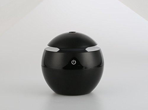 Humidifier Aromatherapy Aroma Essential Oil Diffuser for Aromatherapy Ultrasonic Cool Mist Humidifier 130ml (dark...