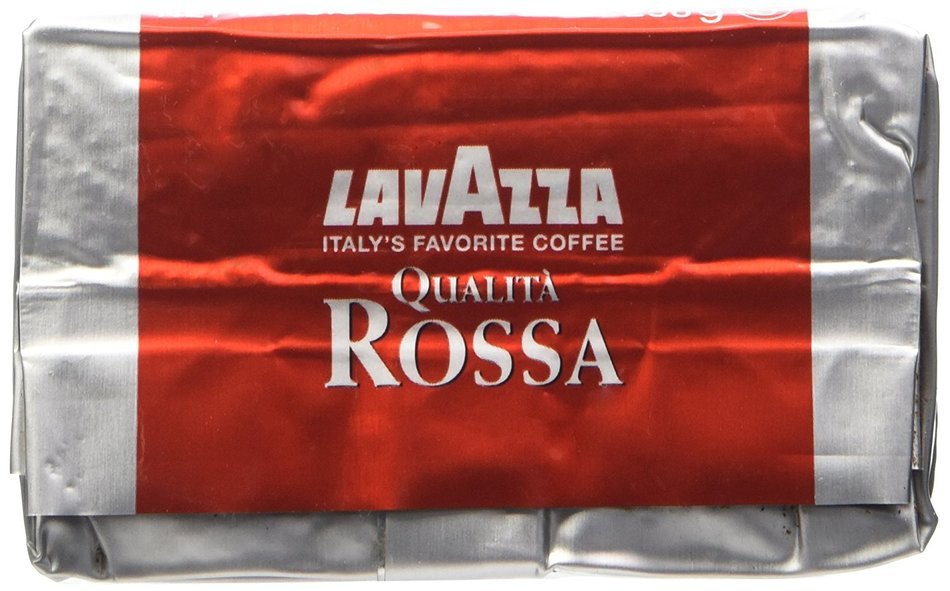 Lavazza Italian "Qualita Rossa" Ground Espresso (1 case = 20 x 8.8 oz bricks) N5