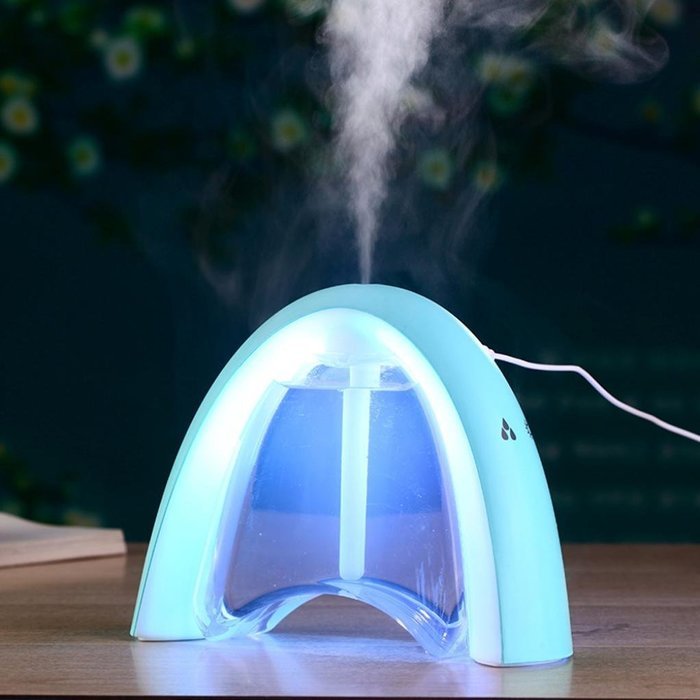 Hatop Rainbow Message Board USB Air Humidifier Light Color Night (Black) N4