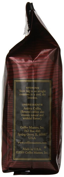Coffee Masters Flavored Coffee, Jamaican Me Crazy, Whole Bean, 12-Ounce Bags (Pack of 4) N3