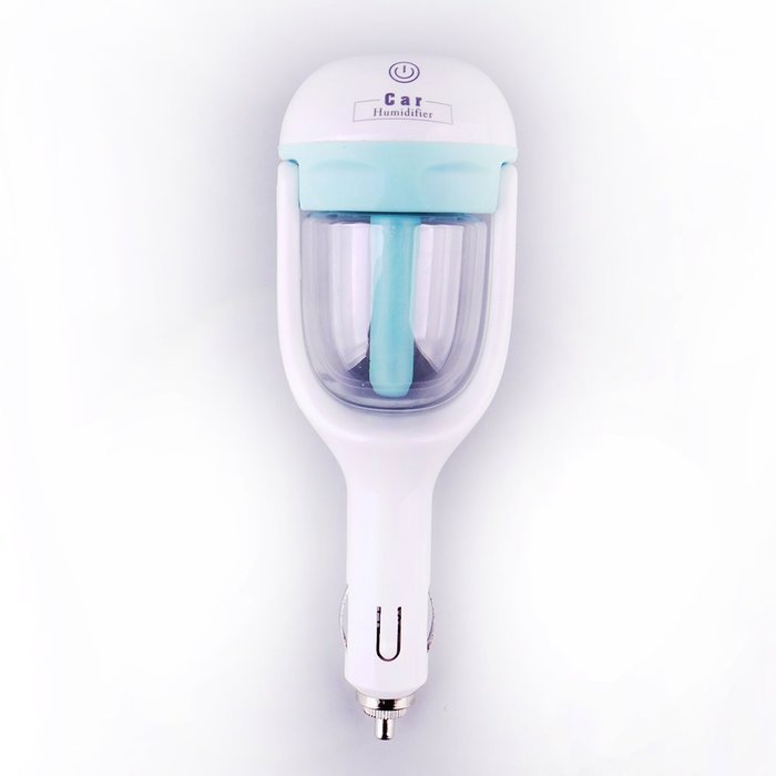 [2 in 1] Car Air Humidifier with USB Changer Port, Aromatherapy Essential Oil Aroma Diffuser, Air Purify, Car... N4