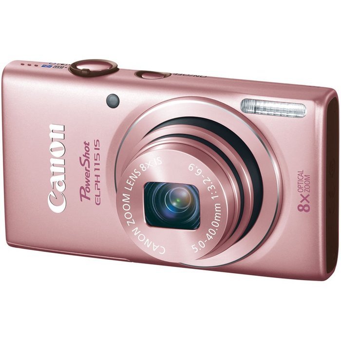 Canon PowerShot ELPH 115 16MP Digital Camera (Pink) (OLD MODEL) N4