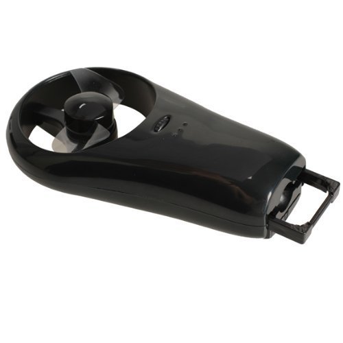Generic Mini Super Handheld Mute USB Battery Cooling Fan for Outdoor Sports Black