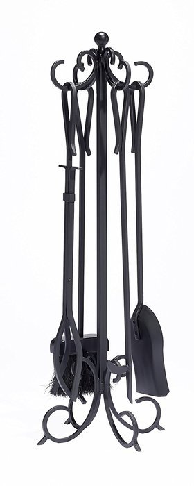 Pleasant Hearth 5-Piece Lewis Fireplace Toolset