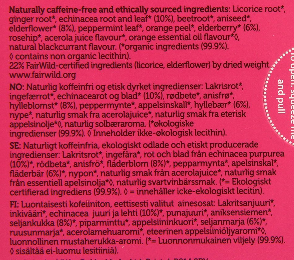 Pukka Organic Teas, Cleanse, 20 Count N73