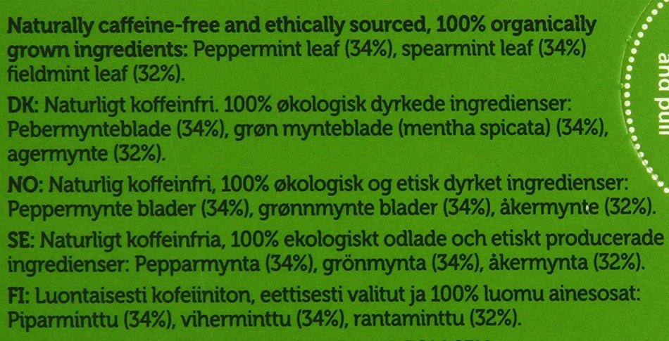 Pukka Organic Teas, Cleanse, 20 Count N77