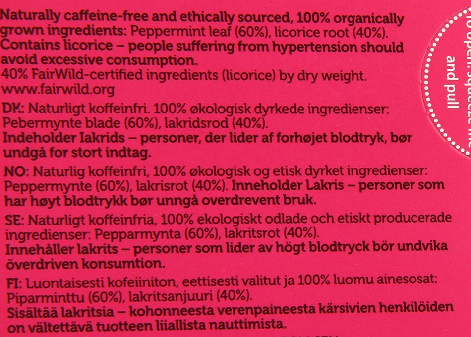 Pukka Organic Teas, Cleanse, 20 Count N80