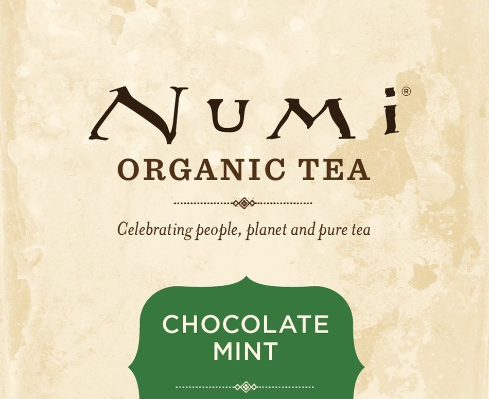Numi Organic Indulgent Tea, Chocolate Rooibos, Caffeine Free Herbal Teasan, 12 Count Tea Bags (Pack of 3) N42