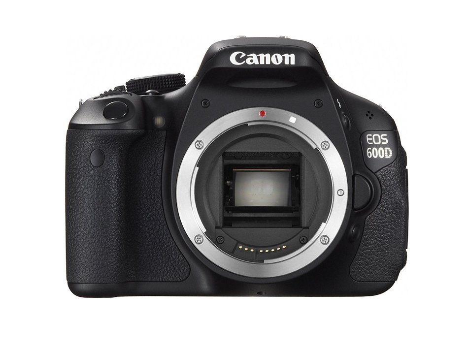 Canon EOS 600D (European EOS Rebel T3i) 18 MP CMOS Digital SLR Camera (Body Only) - International Version (No...