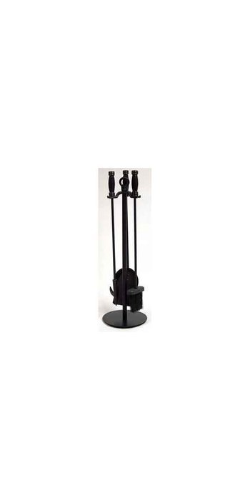 Uf 4 Pc Black Wrought Iron Fir