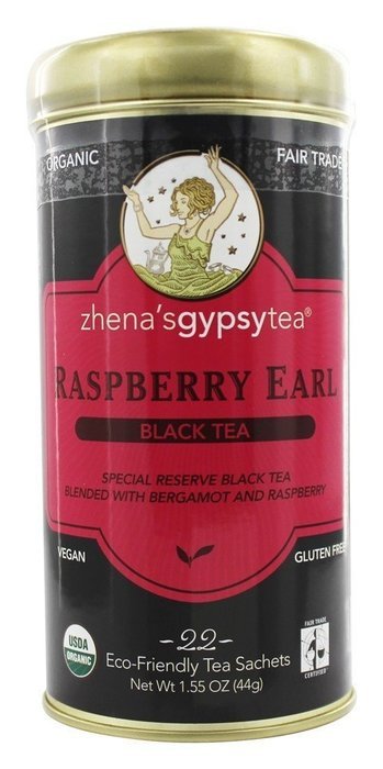 Zhena's Gypsy Tea, Coconut Chai, 22 Count Black Tea Sachets N5