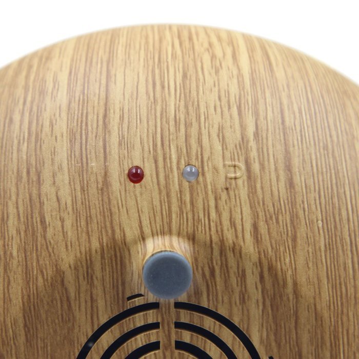 Yontree Essential Oil Diffuser Classic Wood Grain Ultrasonic Humidifier Ancient Vase Sweet Humidifier for Home... N24