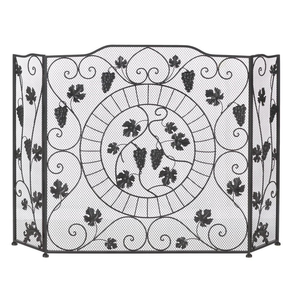 Vineyard Estate Fireplace Screen Home Decor Home Decorative Items Accessories and Gifts