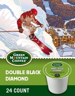 DOUBLE BLACK DIAMOND --- by Green Mountain --- 5 boxes of 24 K-Cups N2