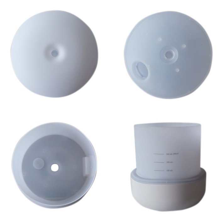 Essential Oil Diffuser HugeHard 300ml Portable Ultrasonic Aroma Humidifier with Color-Changing LED Light