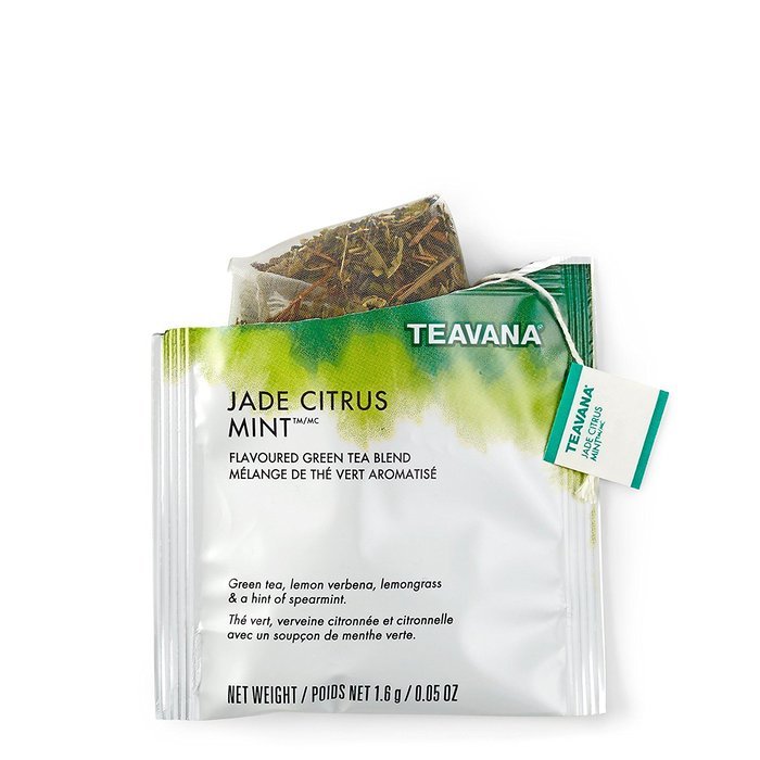 Teavana Jade Citrus Mint Full Leaf Sachets N2