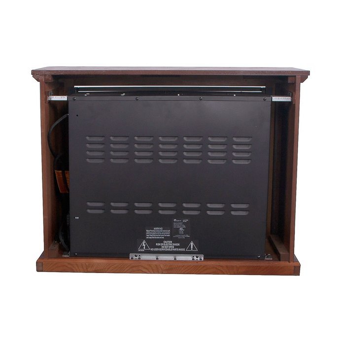Fanala 1500W Quartz Infrared Electric Fireplace Heater with Remote Function 1800 sq.ft N4