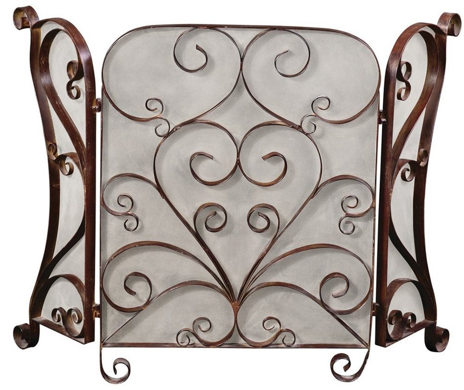 Uttermost Daymeion Metal Fireplace Screen