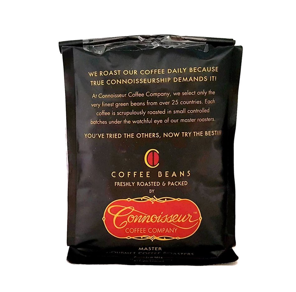 Connoisseur Coffee Organic Dark Roast, Whole Bean 16 oz bag N16