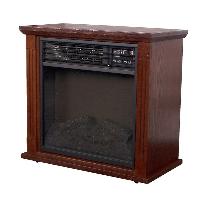 Bestmart INC 1500W Electric Firebox Fireplace Embedded Insert Heater Remote Control