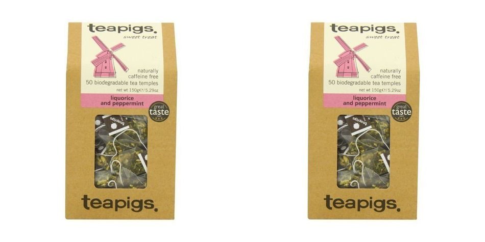 Teapigs Liquorice and Mint Tea Temples (50 Bags) N3