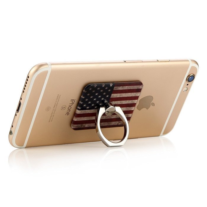 Universal Ring Grip / Holder / Stand with 360 Rotation Ring Hook for cell phone, Apple iPhone 6s 6 Plus, Samsung... N11