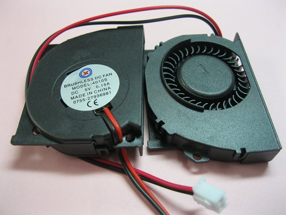 12 pcs Brushless DC Blower Fan 4010S 5V 2 Wires 50x40x10mm Sleeve-bearing Skywalking