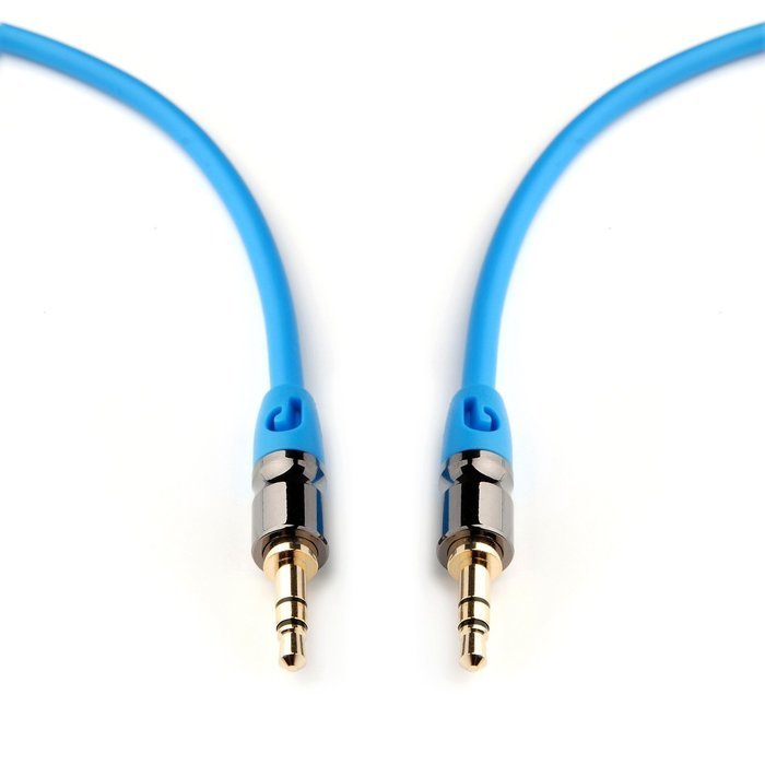 PlugLug - 4FT 3.5mm Male to Female Premium Auxiliary Audio Cable for Headphones, iPods, iPhones, iPads, Home /... N13