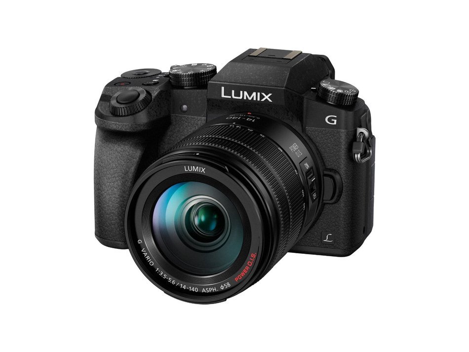 Panasonic LUMIX DMC-G7KS DSLM Mirrorless 4K Camera, 14-42 mm Lens Kit (Silver)