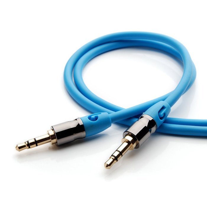 PlugLug - 4FT 3.5mm Male to Female Premium Auxiliary Audio Cable for Headphones, iPods, iPhones, iPads, Home /... N14