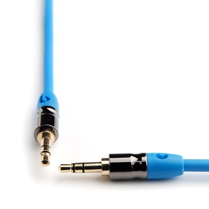 PlugLug - 4FT 3.5mm Male to Female Premium Auxiliary Audio Cable for Headphones, iPods, iPhones, iPads, Home /... N15