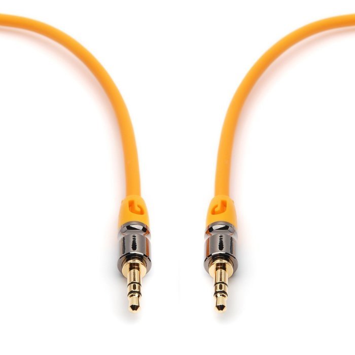PlugLug - 4FT 3.5mm Male to Female Premium Auxiliary Audio Cable for Headphones, iPods, iPhones, iPads, Home /... N16