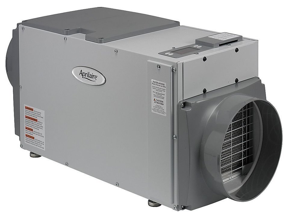 Aprilaire 1850 Dehumidifier, 115V Ductable Whole House - 95 Pint/Day