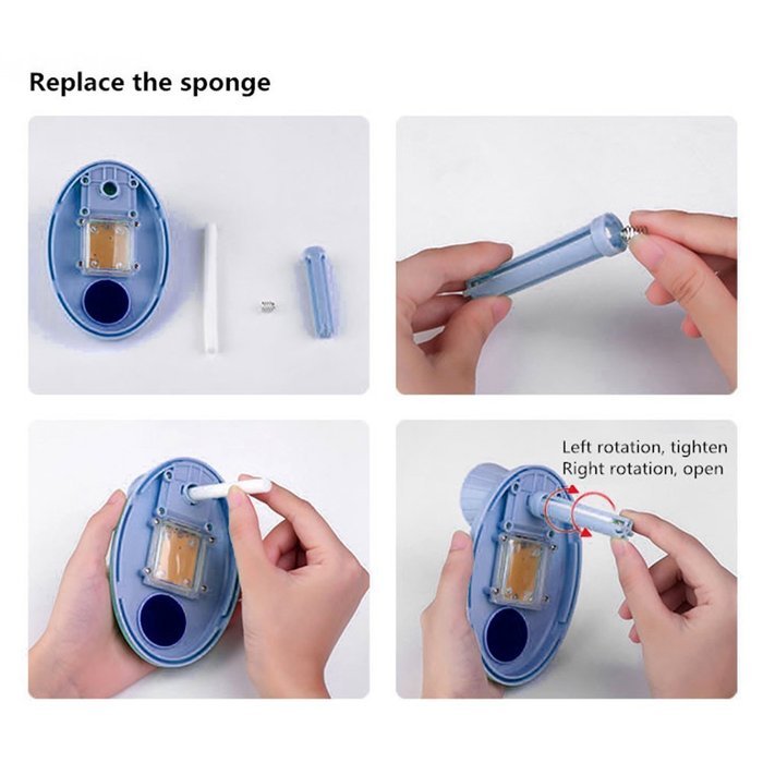 Essential Oil Diffuser, Pretty Handy Ultrasonic Humidifier Mini Fish Tank Mist Humidifier Night Lights Air Humidifier...